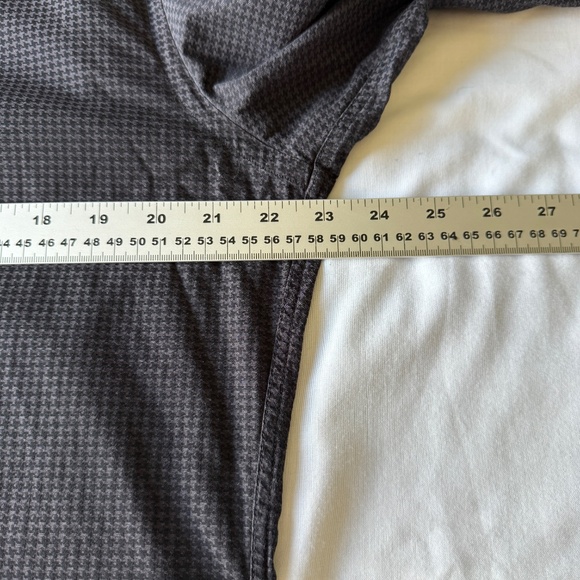 Lipson‎ Contemporary Long Sleeve Casual Dress Shirt Gray/Black Size L Flip Cuffs - Picture 11 of 16
